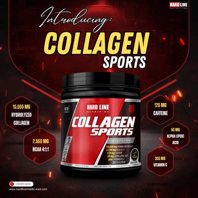 Boost Your Performance with Hardline Nutrition Collagen Sports